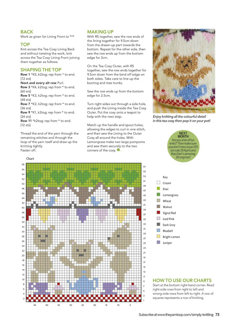 Simply Knitting  May 2017 - 輕描淡寫(xiě) - 輕描淡寫(xiě)